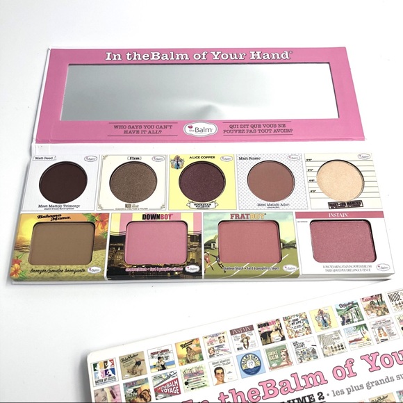 NEW The Balm Cosmetics Face and Eyeshadow Palette - Picture 1 of 4